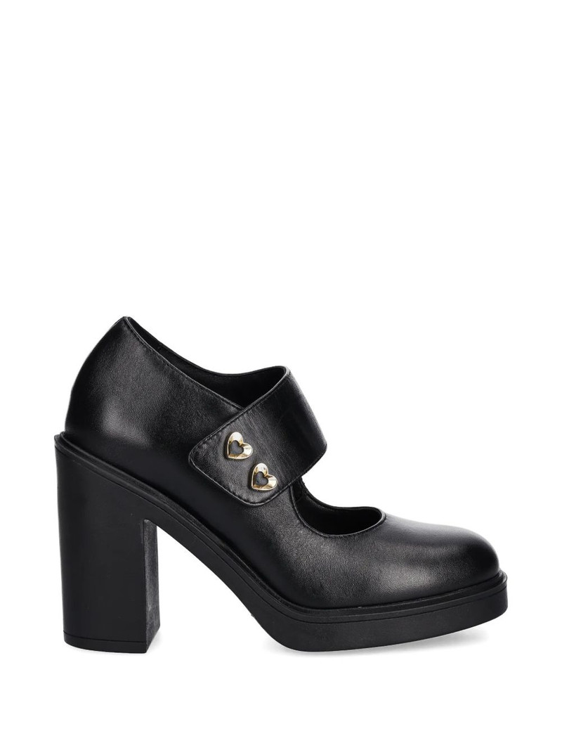 heart-detail heeled pumps 1
