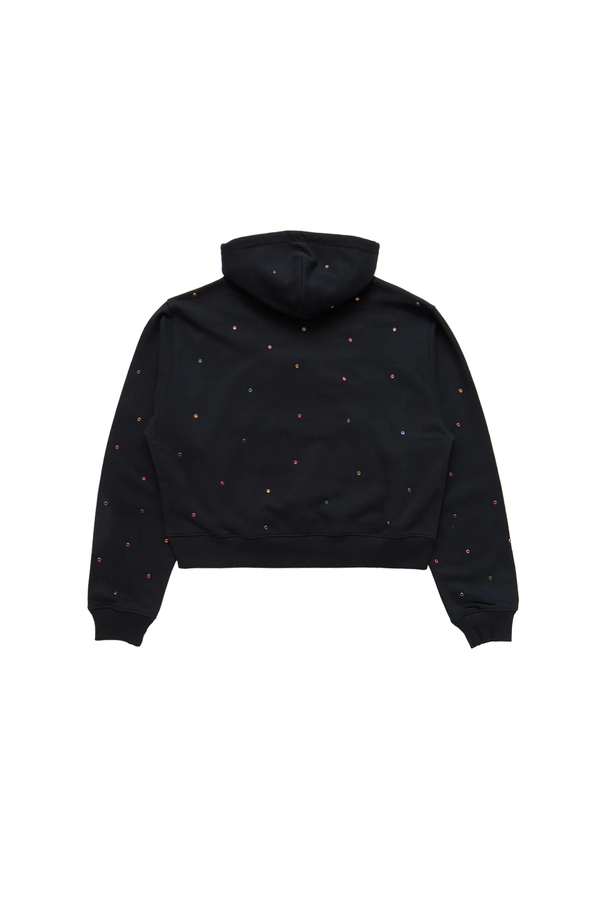 Sky High Farm Studded Hoodie Black - 2