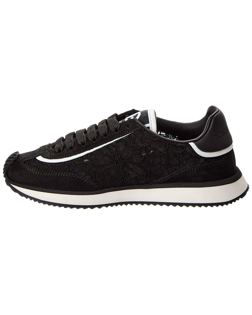 Dolce & Gabbana DG Cushion Lace & Leather Sneaker - 2