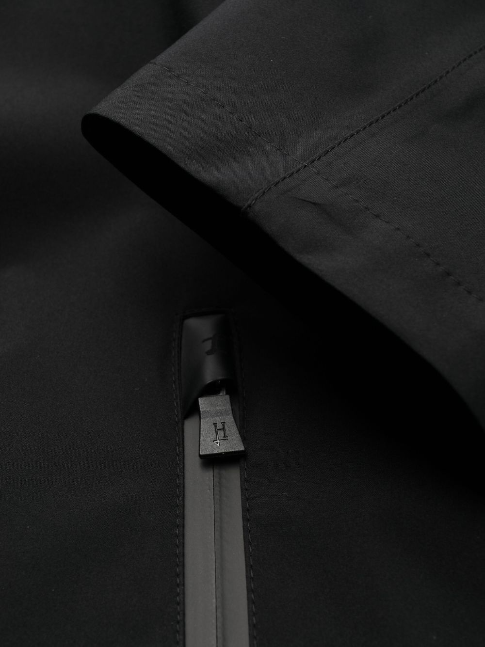 Laminar hooded parka coat - 5