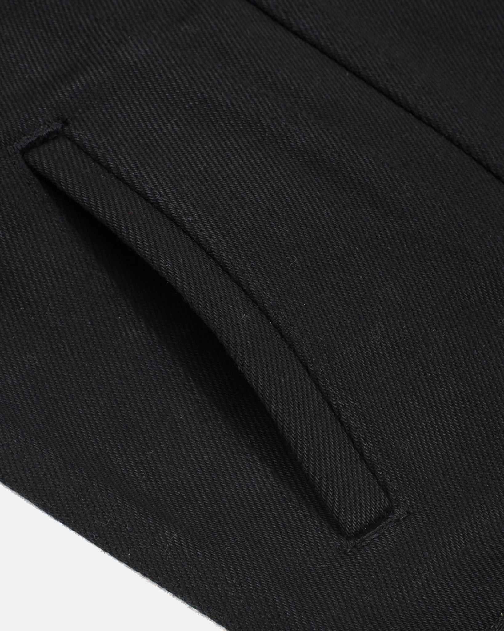 IH-9526V 21oz Non-Fade Denim Type III Vest - Superblack - 7