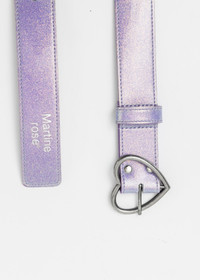小物 wimpm Martine Rose 24SS charm belt Lilac-Glitter-Charm-Belt-