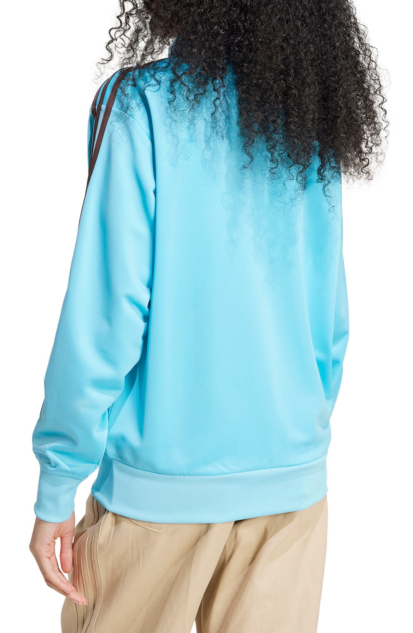 adidas Firebird Recycled Polyester Track Jacket in Blue/Auburn at Nordstrom - 2