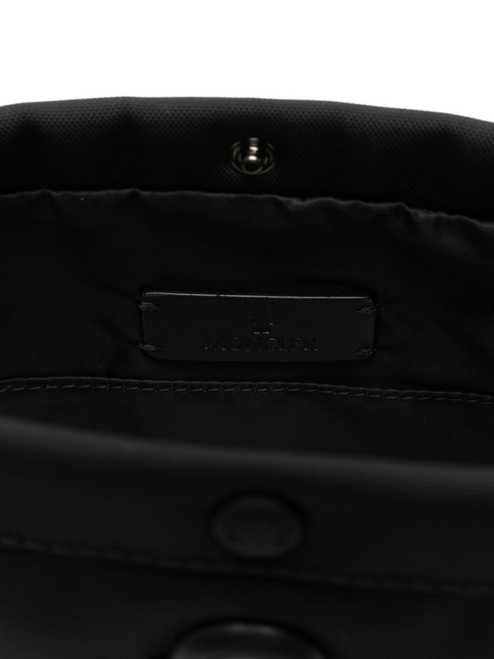 logo-plaque messenger bag - 5