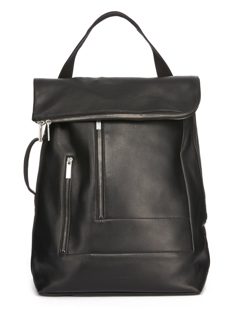 Cargo leather backpack 1