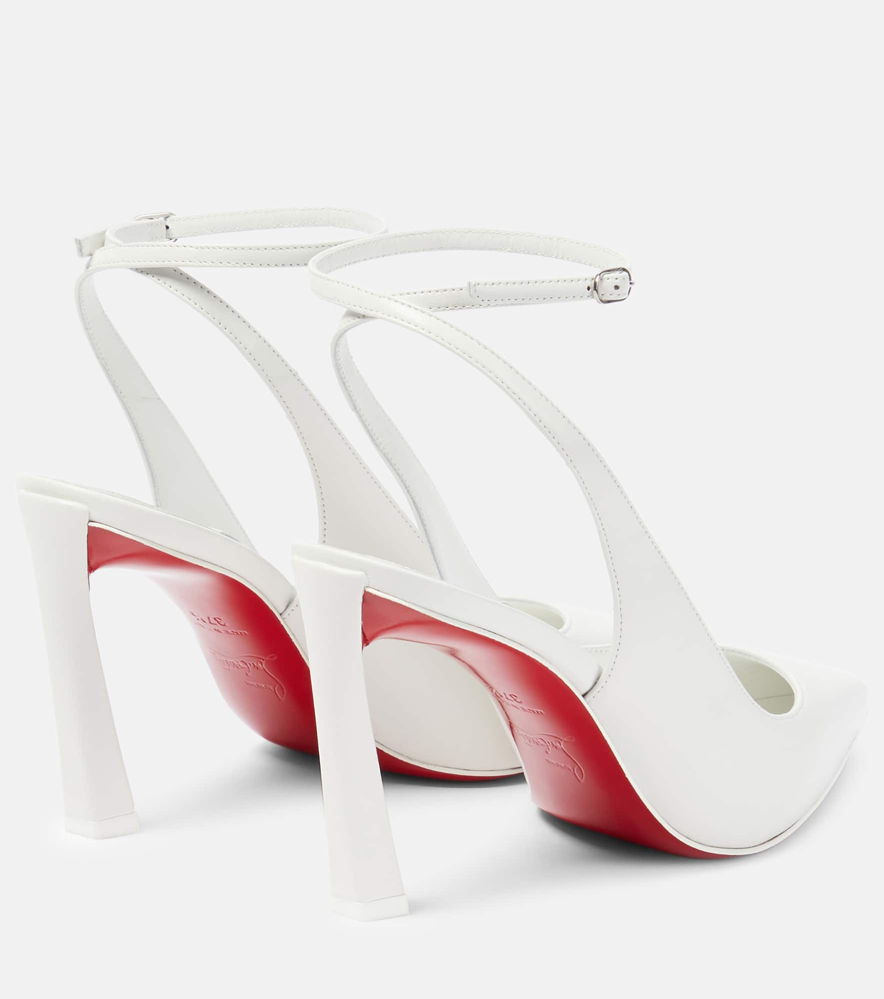 Condora 85 leather slingback pumps - 3