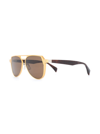 Yohji Yamamoto aviator-frame sunglasses outlook