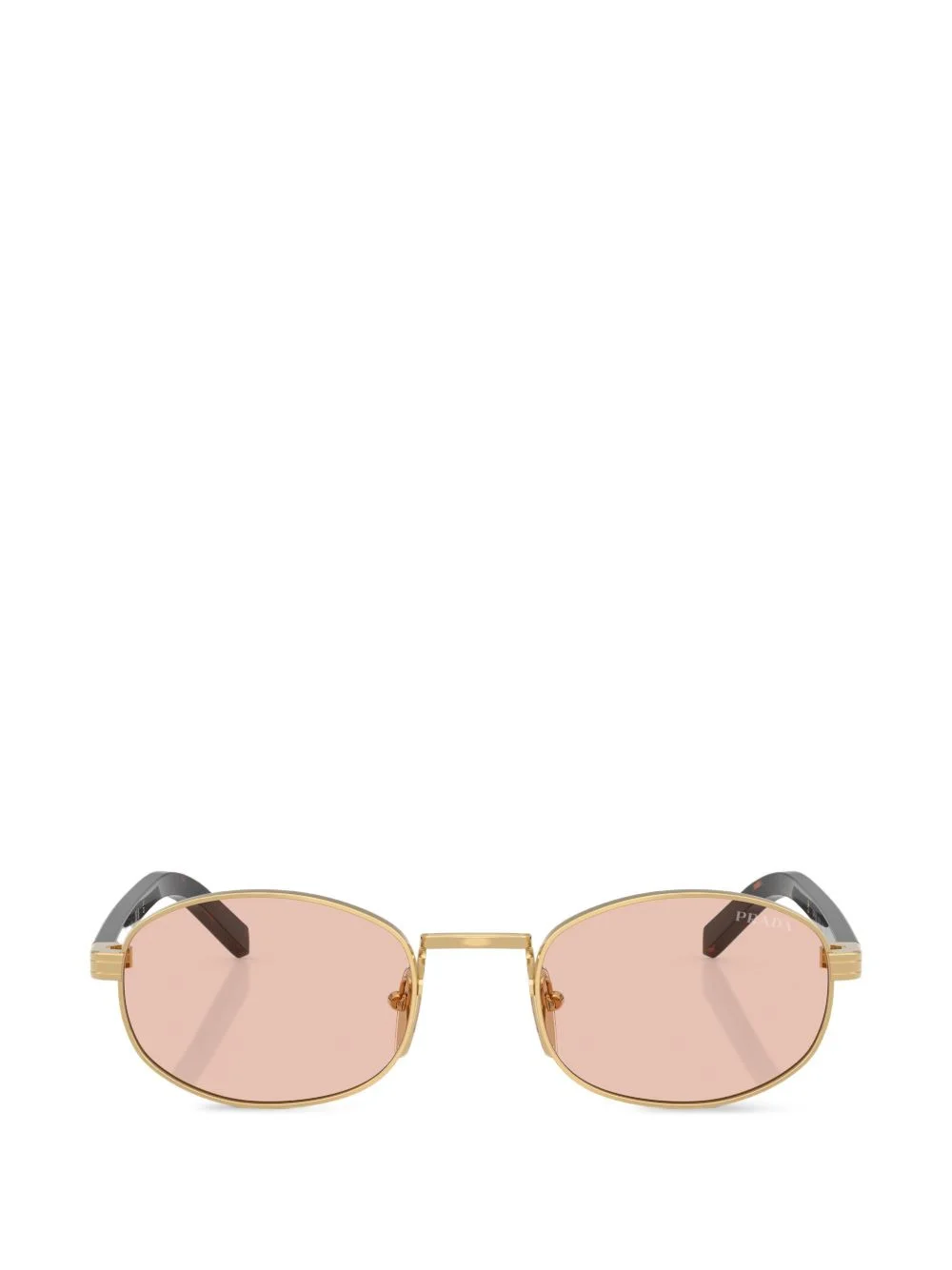 oval-frame sunglasses - 1
