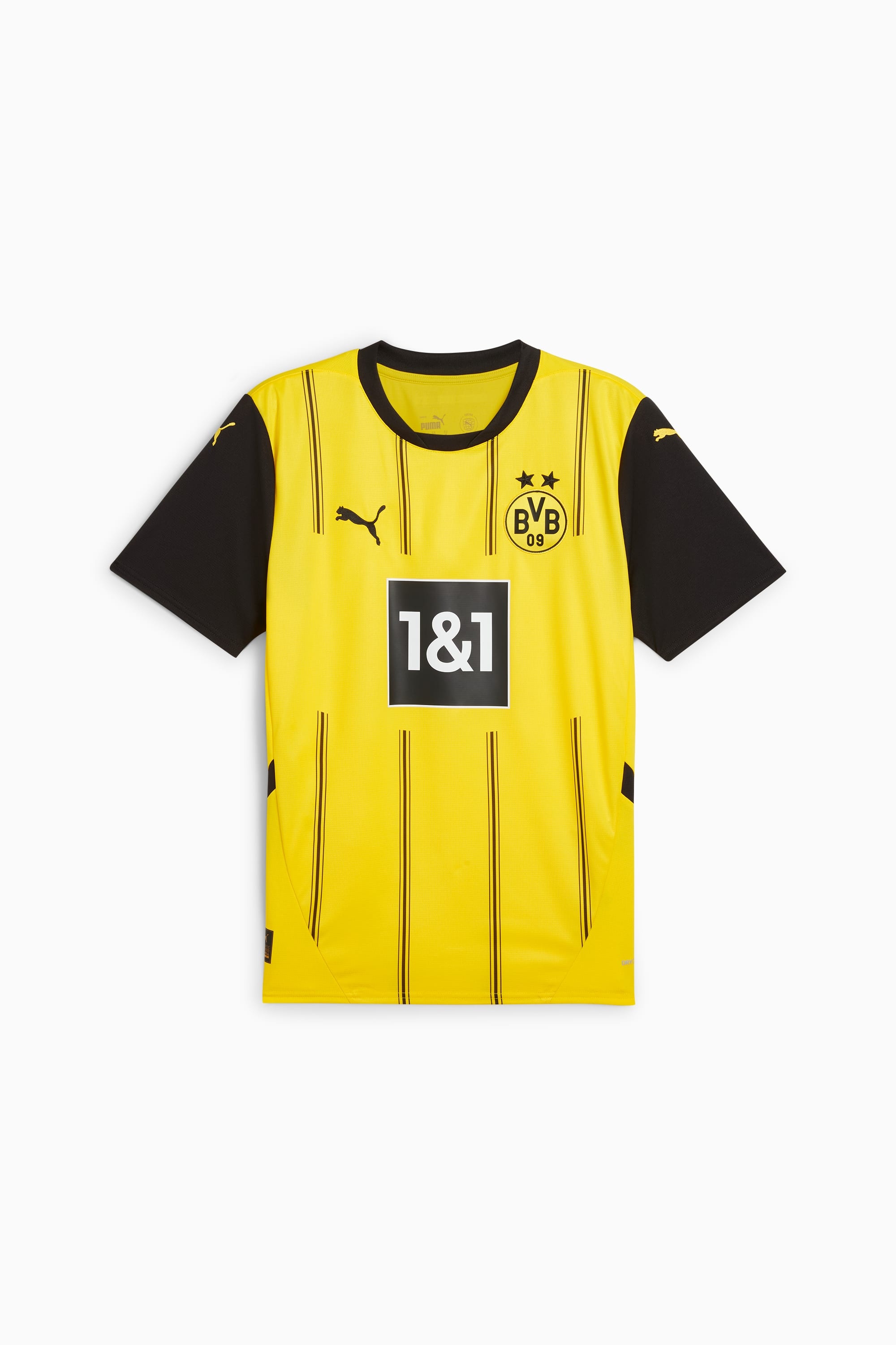 Borussia Dortmund 24/25 Men's Replica Home Soccer Jersey - 1