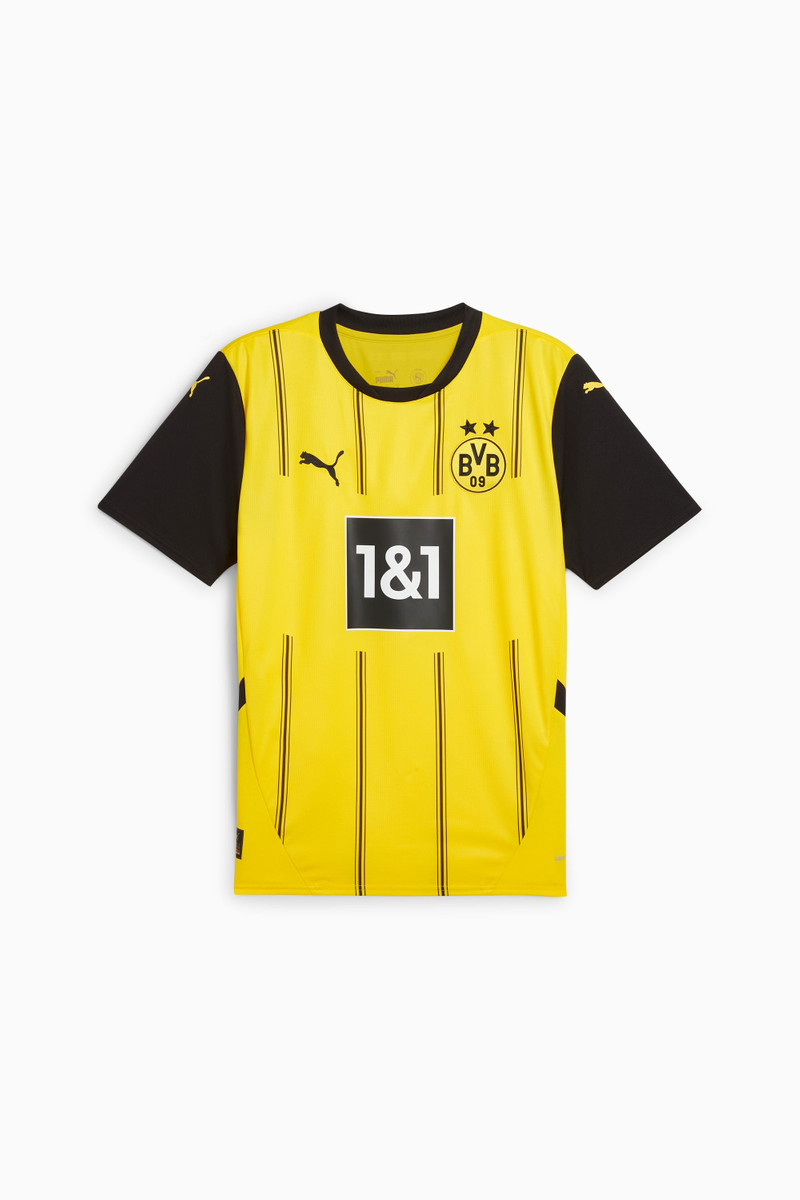 Borussia Dortmund 24/25 Men's Replica Home Soccer Jersey - 1