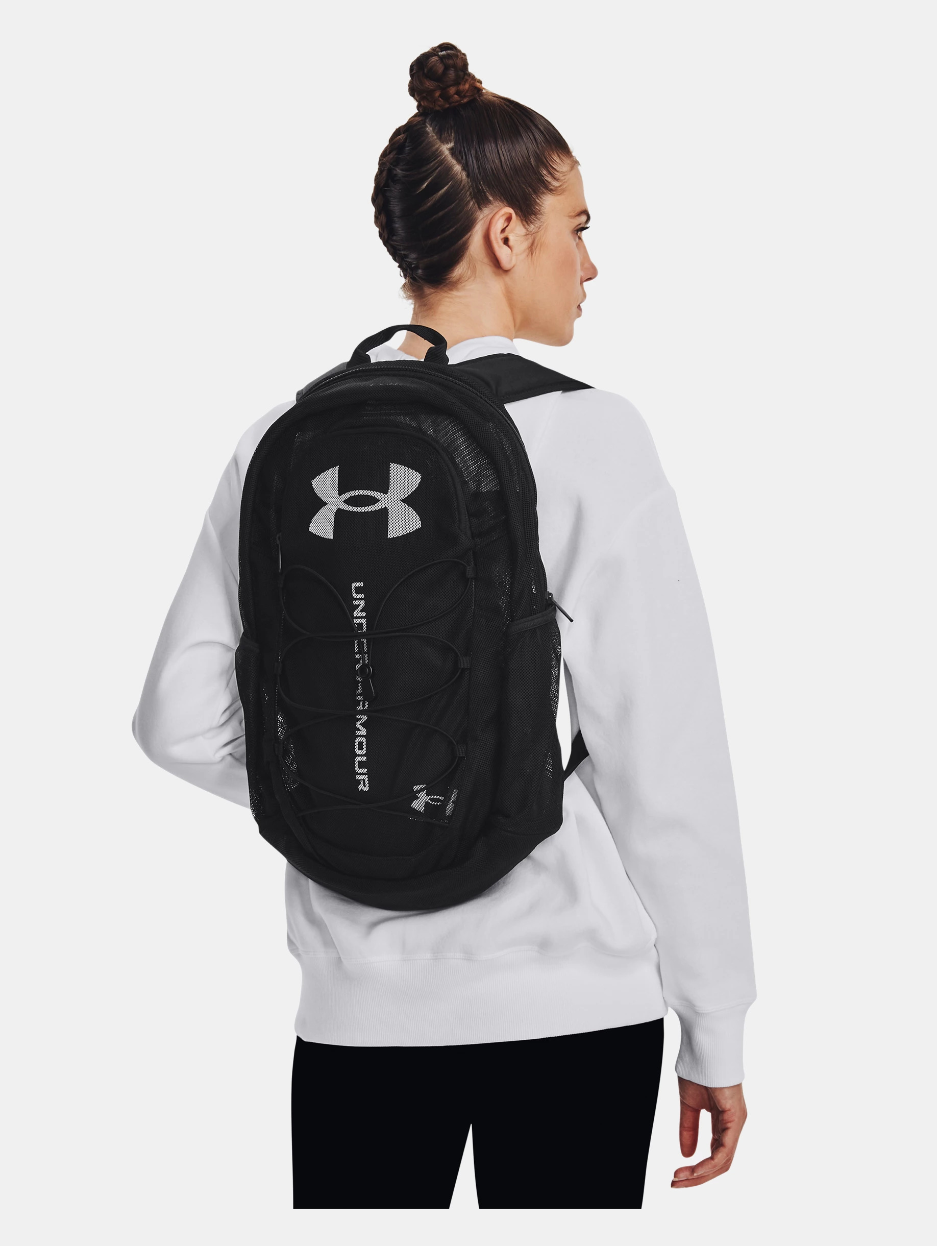 UA Hustle Mesh Backpack - 6