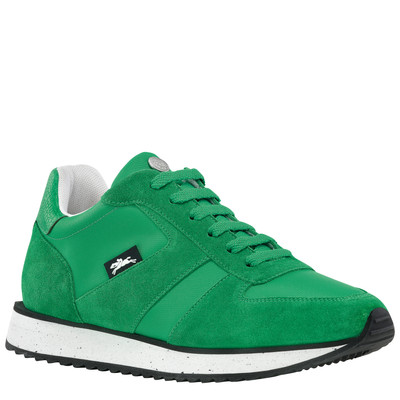 Longchamp Le Pliage Green Sneakers Green - Leather outlook