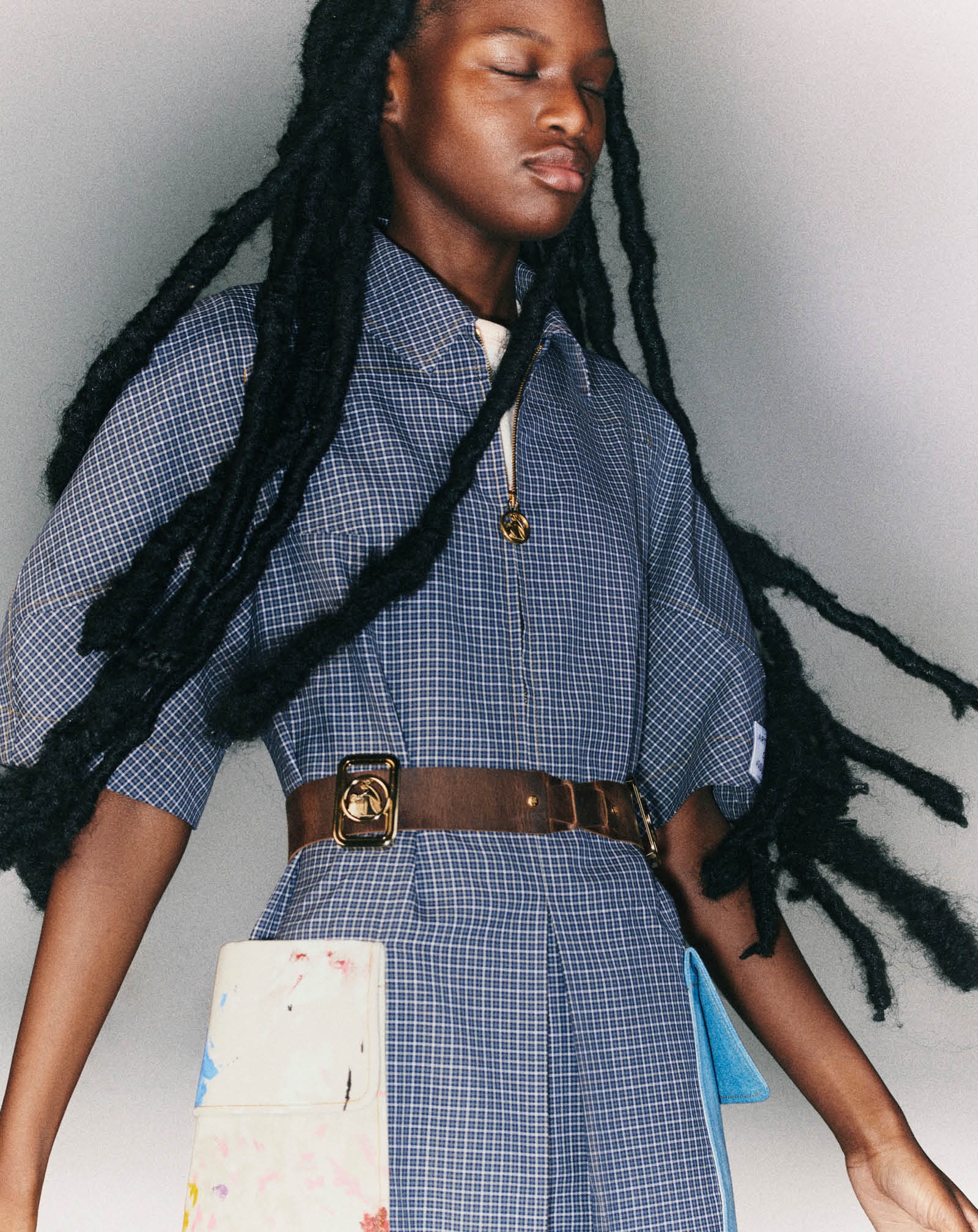 LANVIN X GALLERY DEPT. MINI DRESS - 5