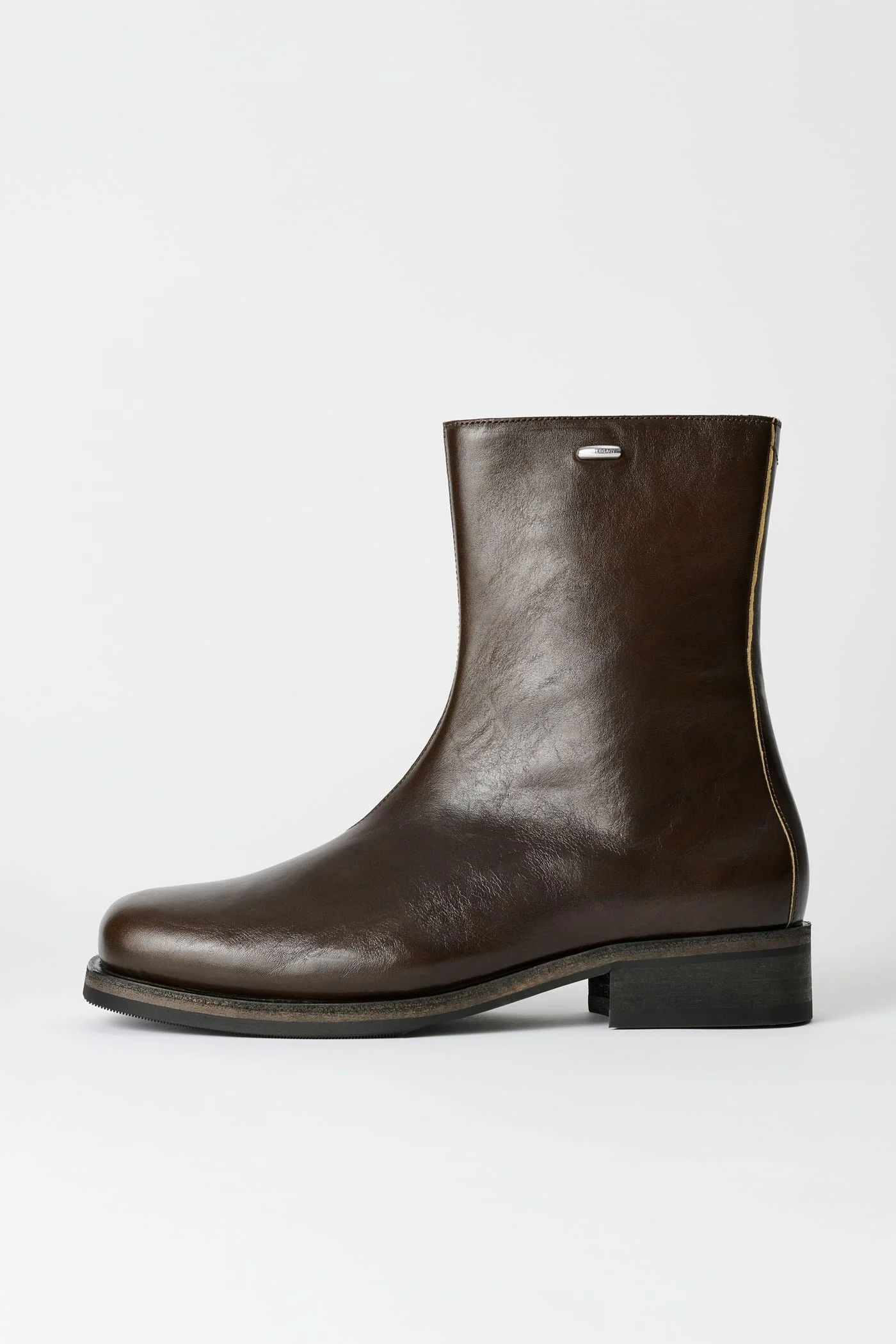 Camion Boot Deep Olive Leather - 1