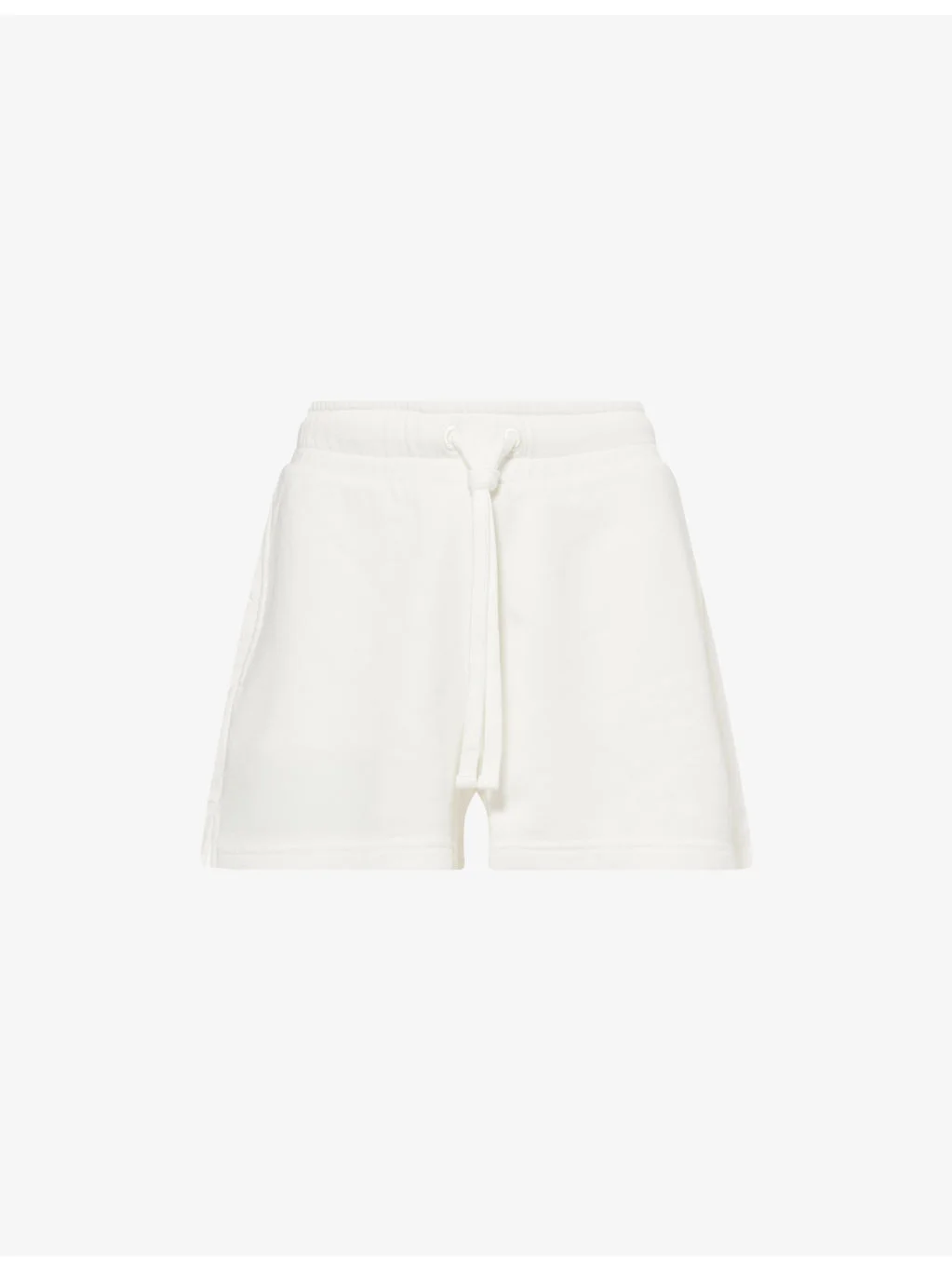 Quinn Adjustable-Waist Cotton Blend Sweat Shorts - 1