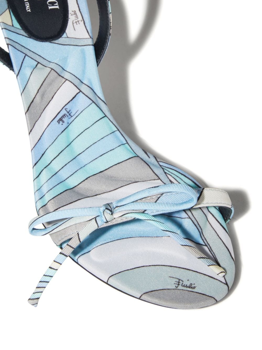 Iride-print sandals - 2