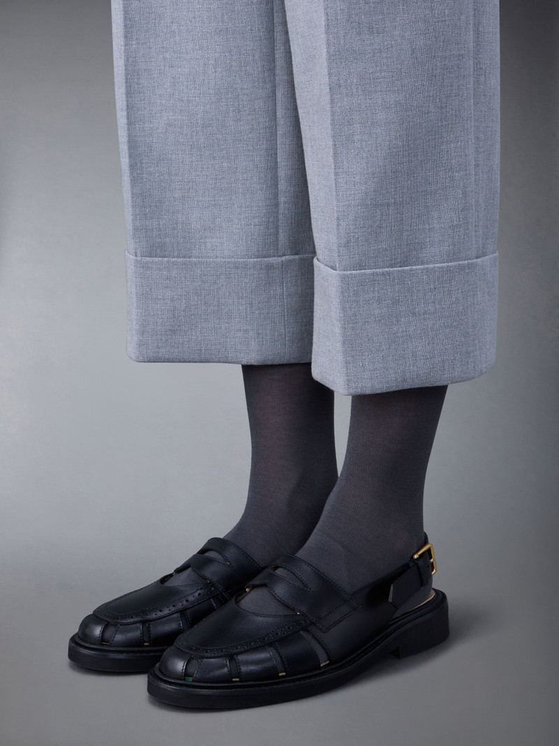 cut-out slingback sandals 4