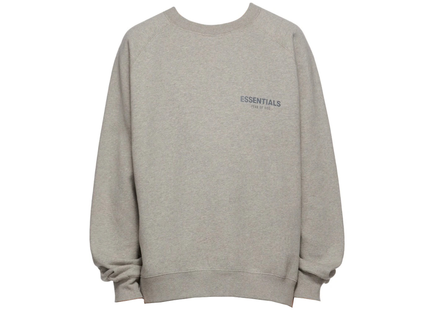 Fear of God Essentials Core Collection Crewneck Dark Heather Oatmeal - 1