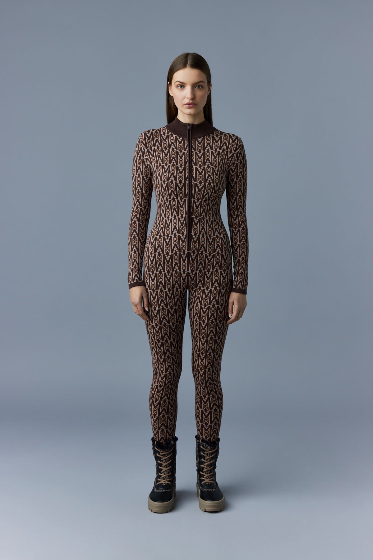 KYM Agile-360 double-knit monogram jumpsuit - 3