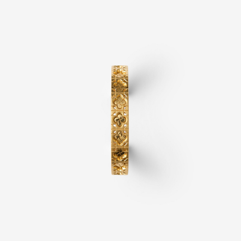 Gold-plated Rose Cuff 1