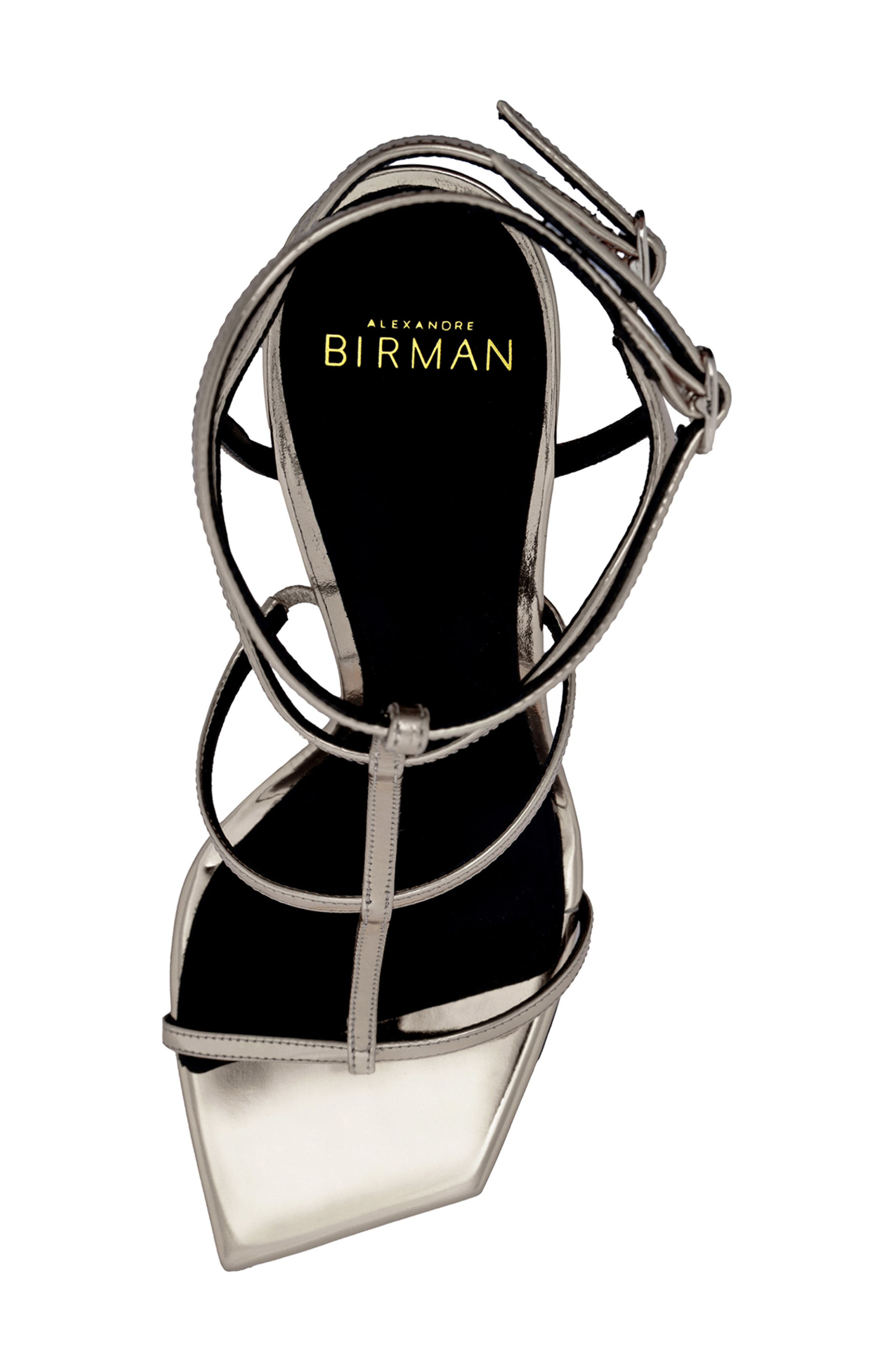 Alexandre Birman Amanda Cage Sandal in Graphite at Nordstrom - 5
