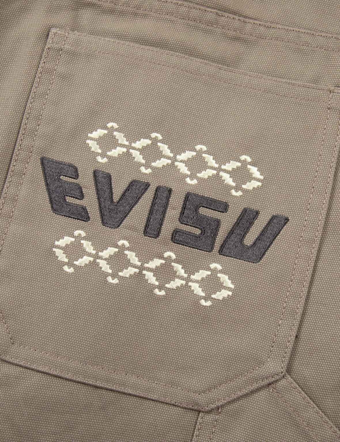 KAMON AND LOGO EMBROIDERY WOVEN JOGGER PANTS - 7