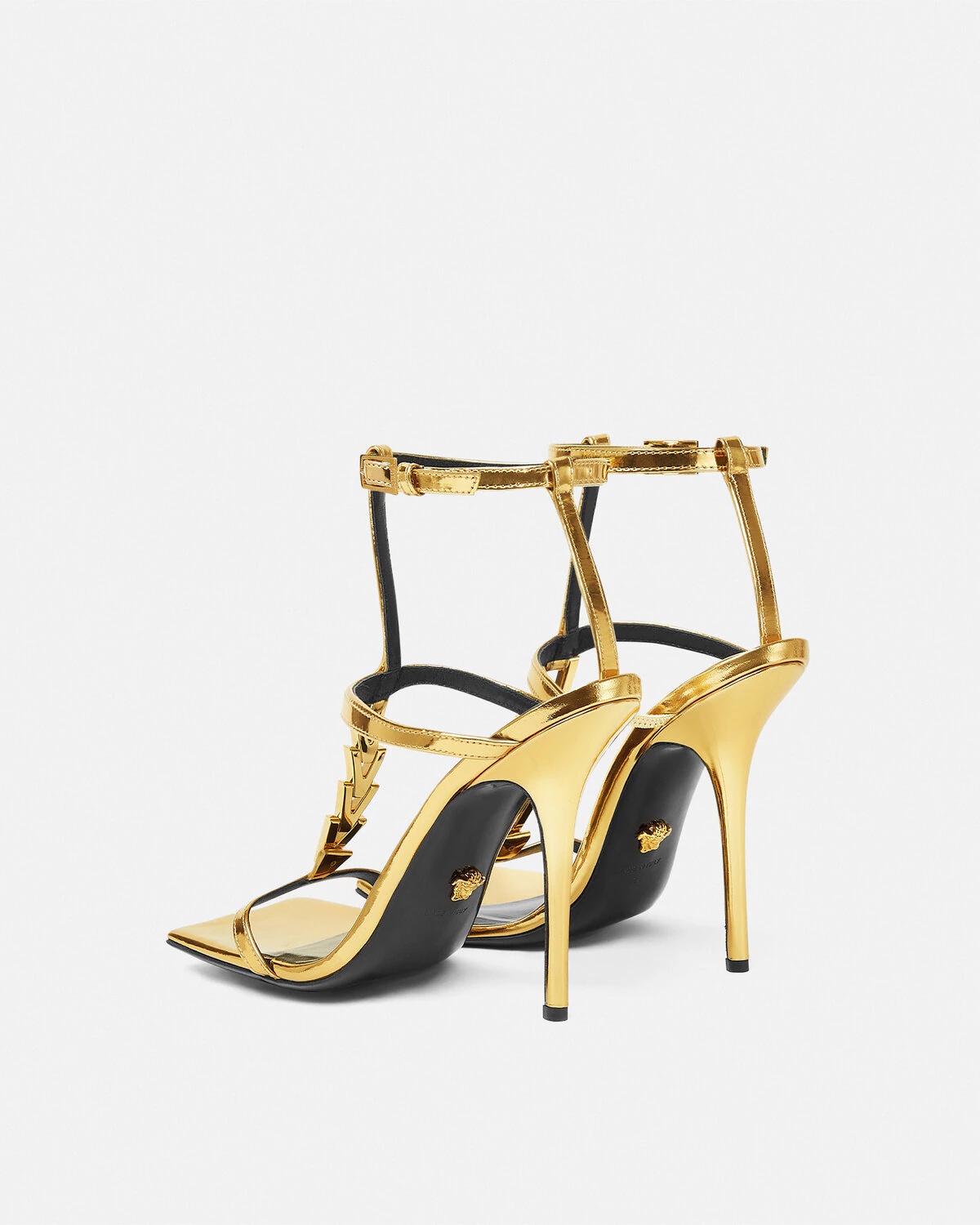 V2025 Chain Metallic Sandals 105 mm - 4