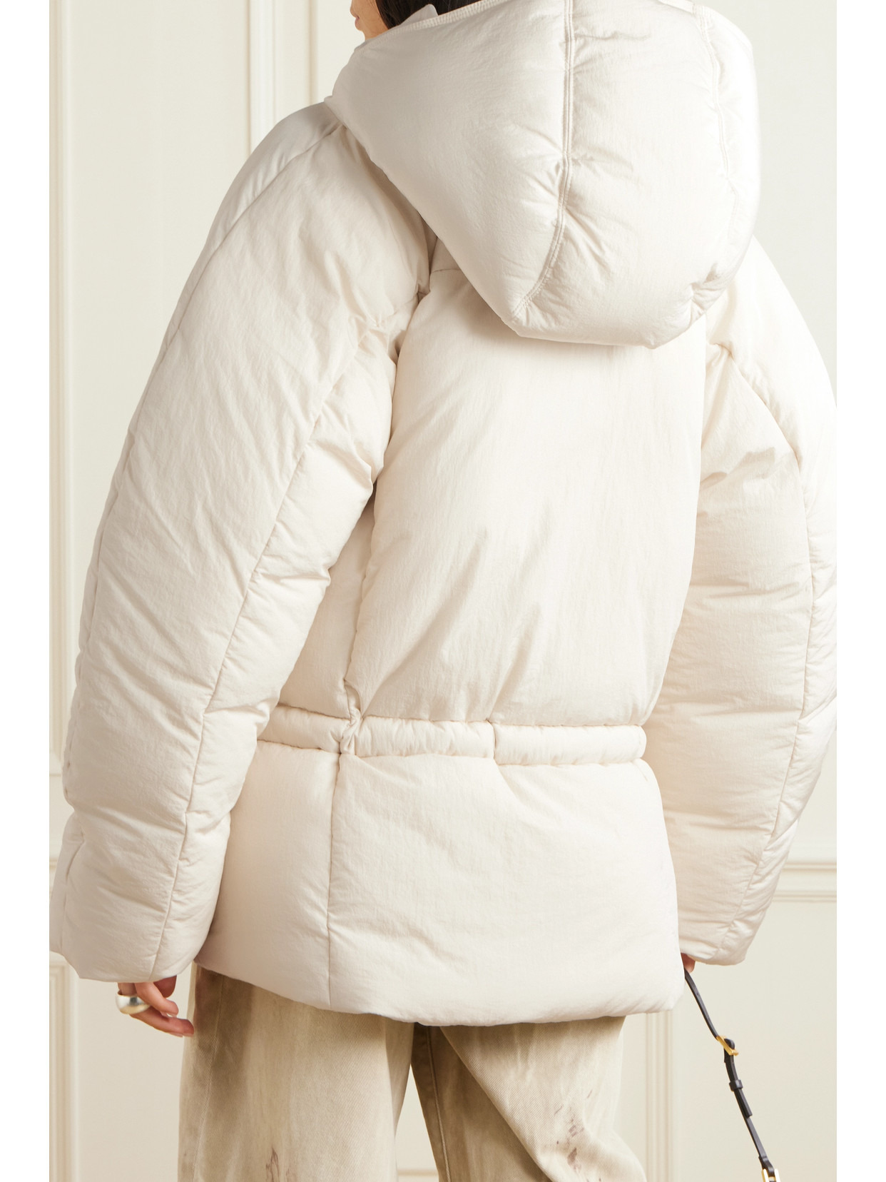 Capullo Oversized Shell Hooded Jacket - 3