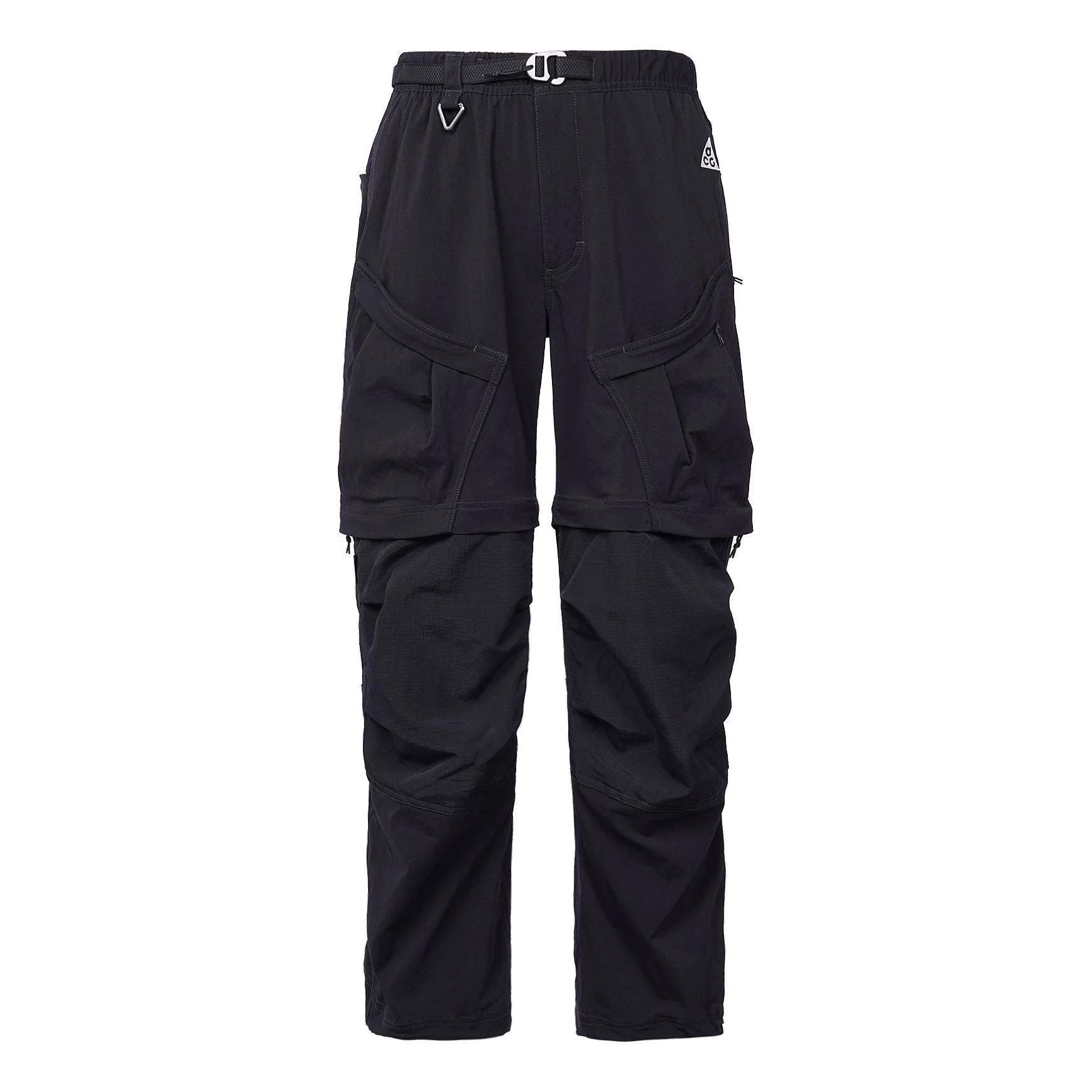 Nike ACG Solid Color Multiple Pockets Detachable Pants Athleisure Casual Sports Pants Black DN3944-0 - 1