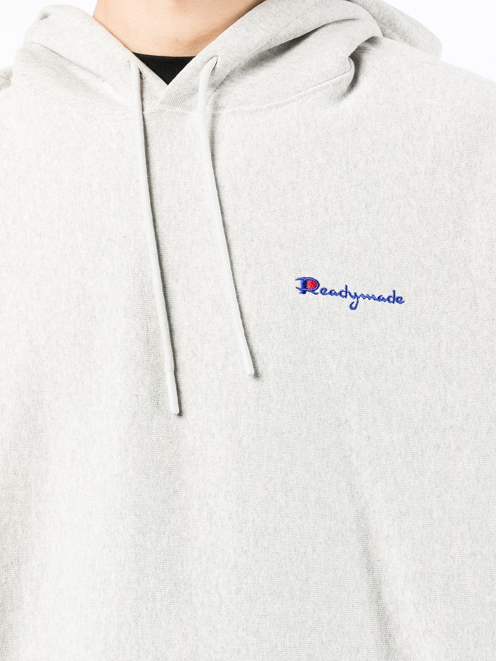 embroidered logo long-sleeve hoodie - 5