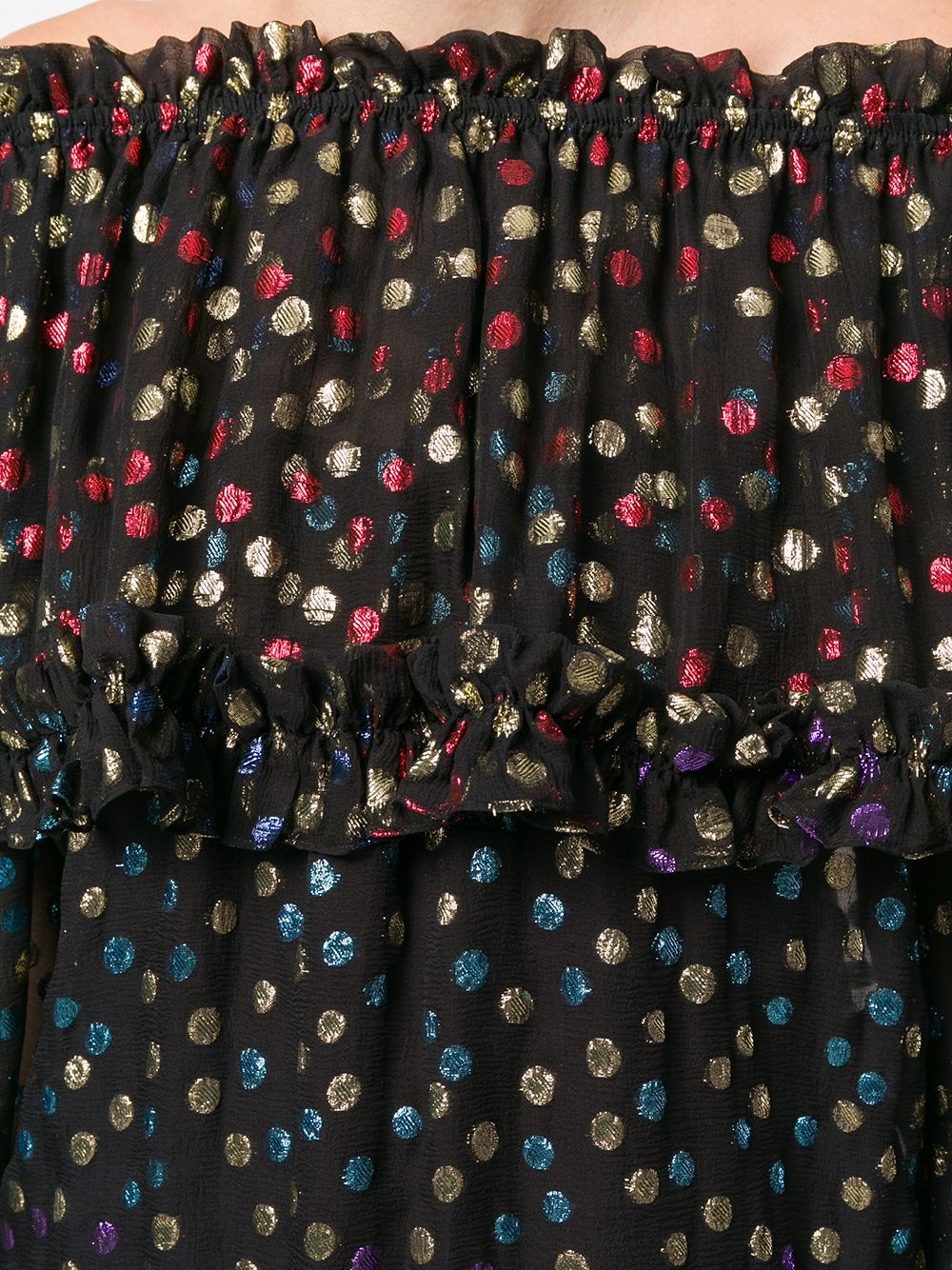fil coupÃ© off the shoulder blouse - 5