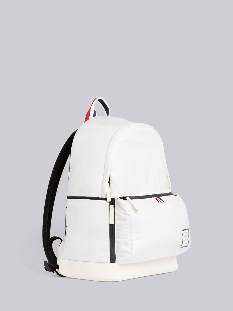 White Ripstop Backpack 3