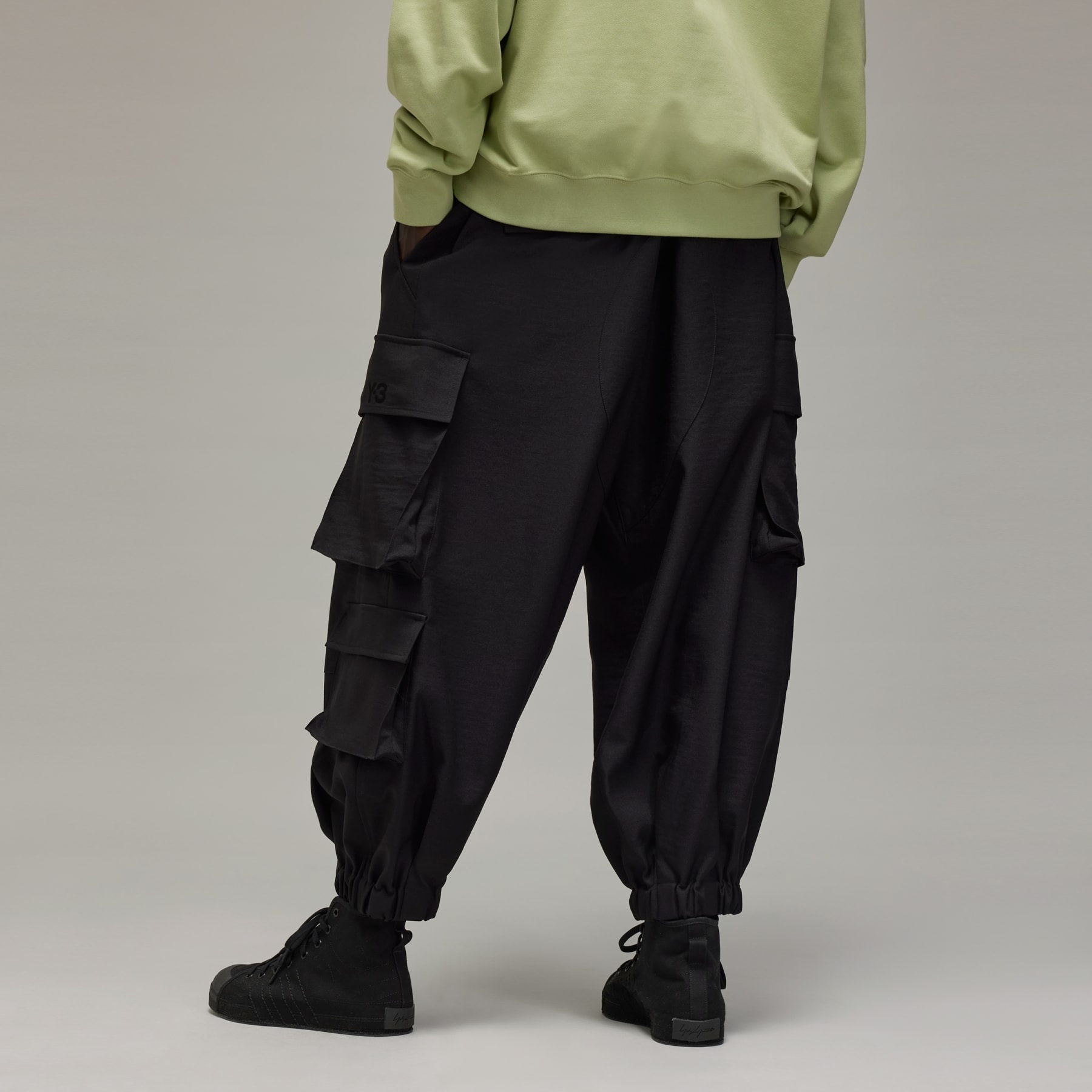 Y-3 Sport Uniform Cuffed Cargo Pants - 3
