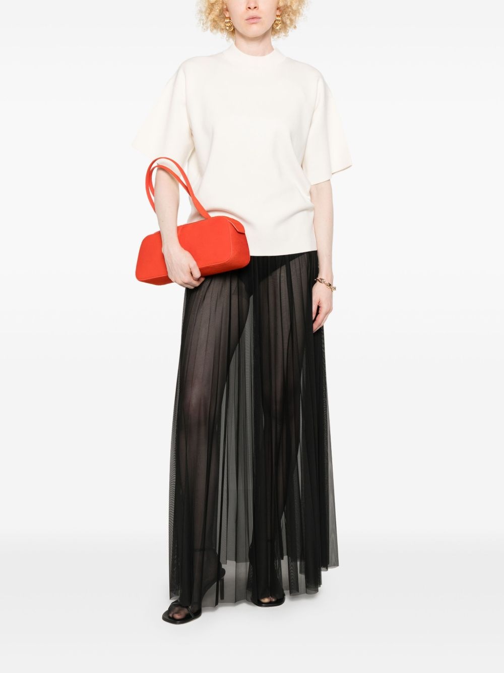 mock-neck T-shirt - 2