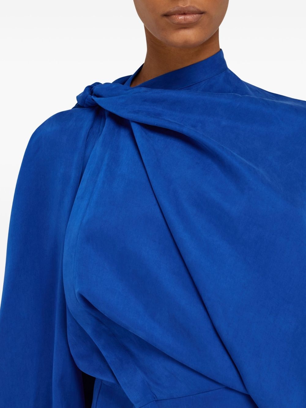 asymmetric mini dress - 4