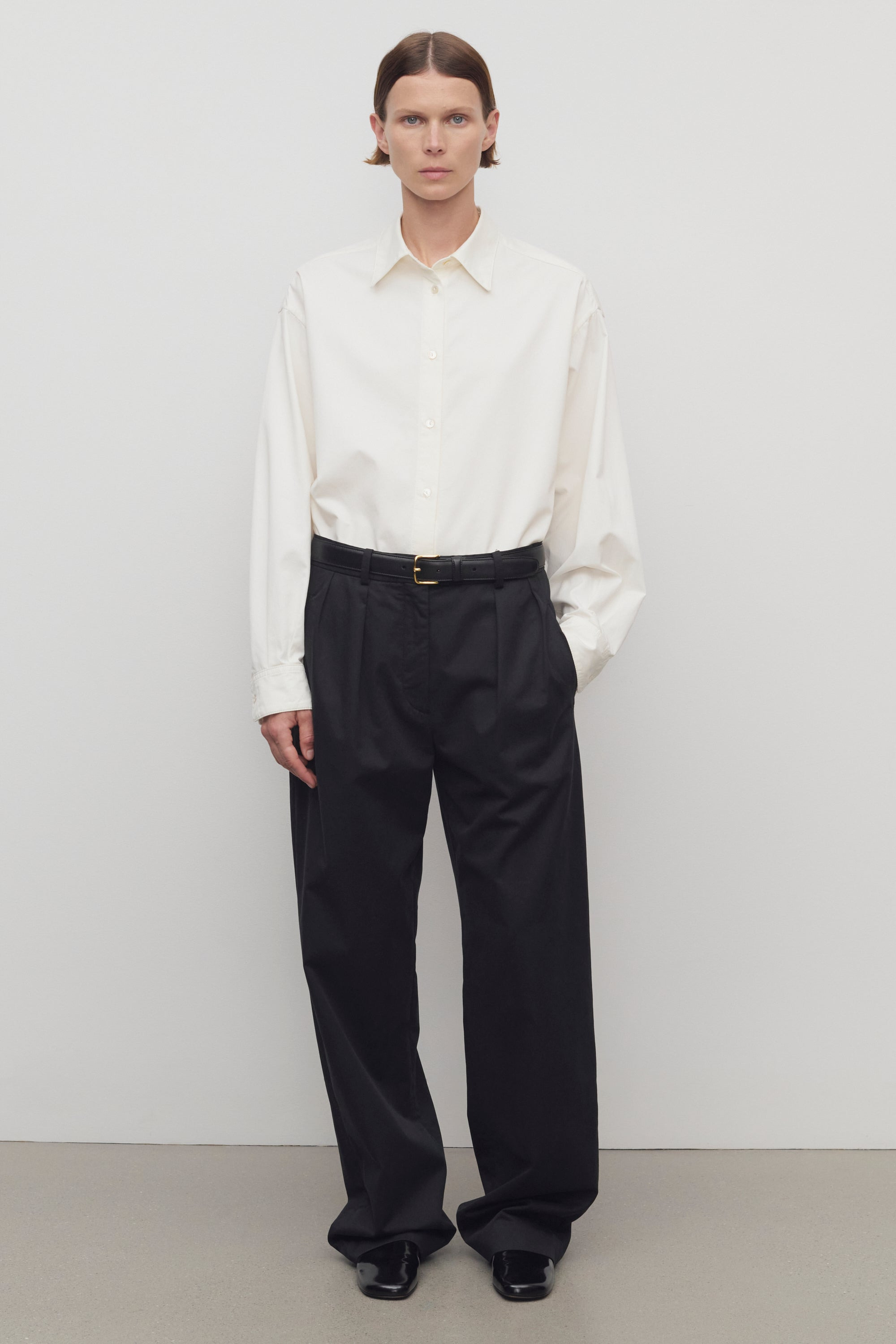 Alfidis Pant in Cotton and Cashmere - 3
