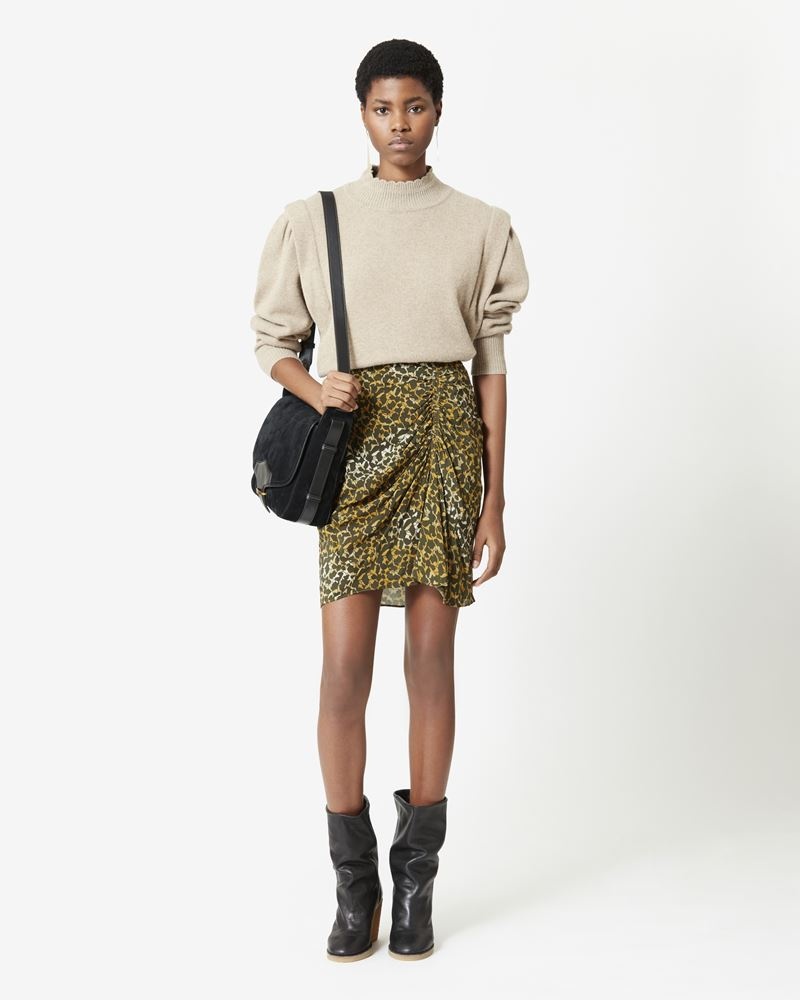 ANGELICA PRINTED MINI SKIRT - 2
