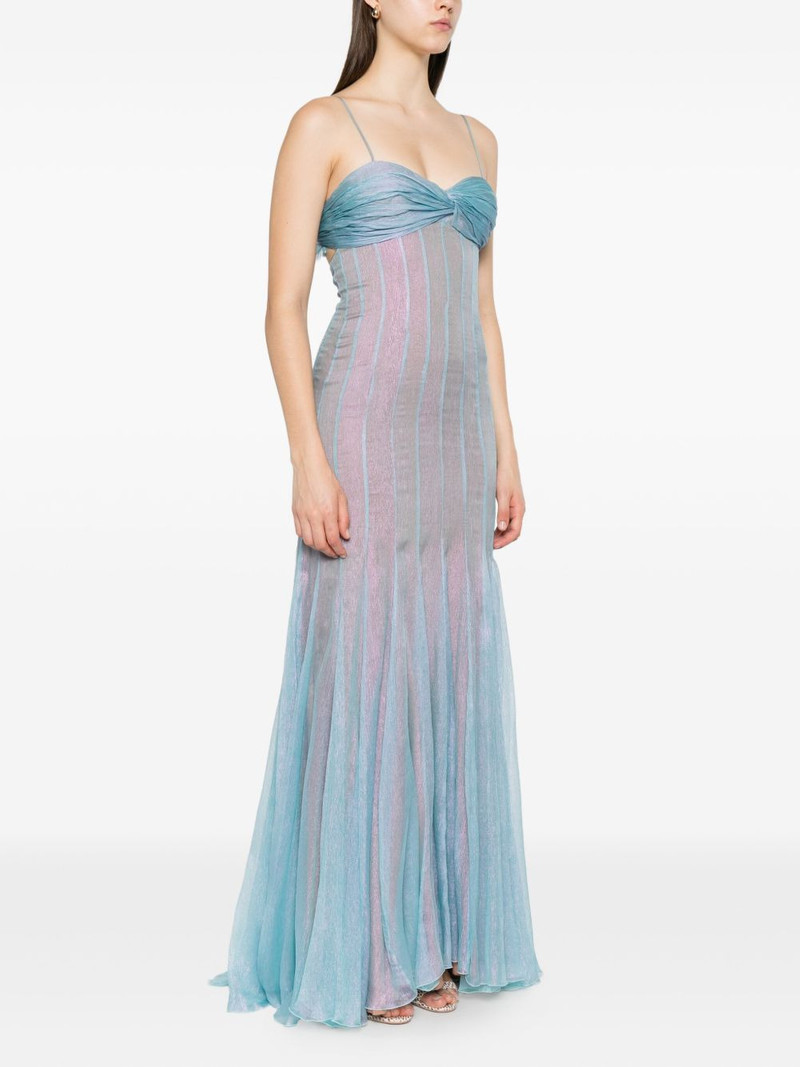 Giustina pleated silk dress 3