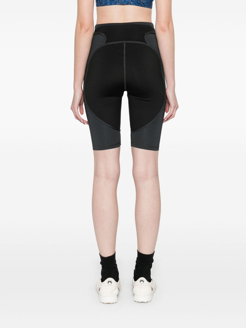 layered-detail cycling shorts 4