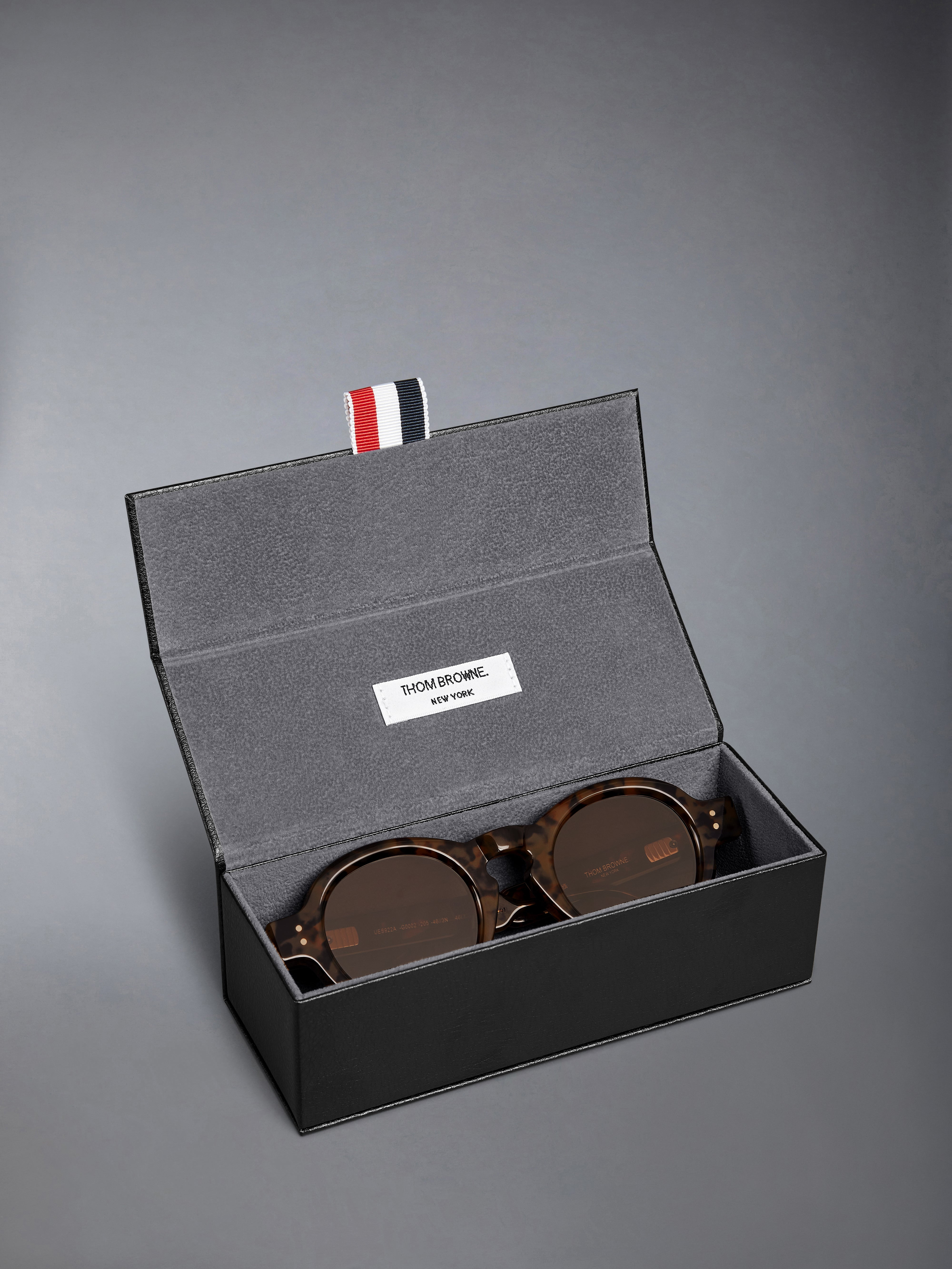 TOKYO TORTOISE ACETATE ROUND SUNGLASSES - 8