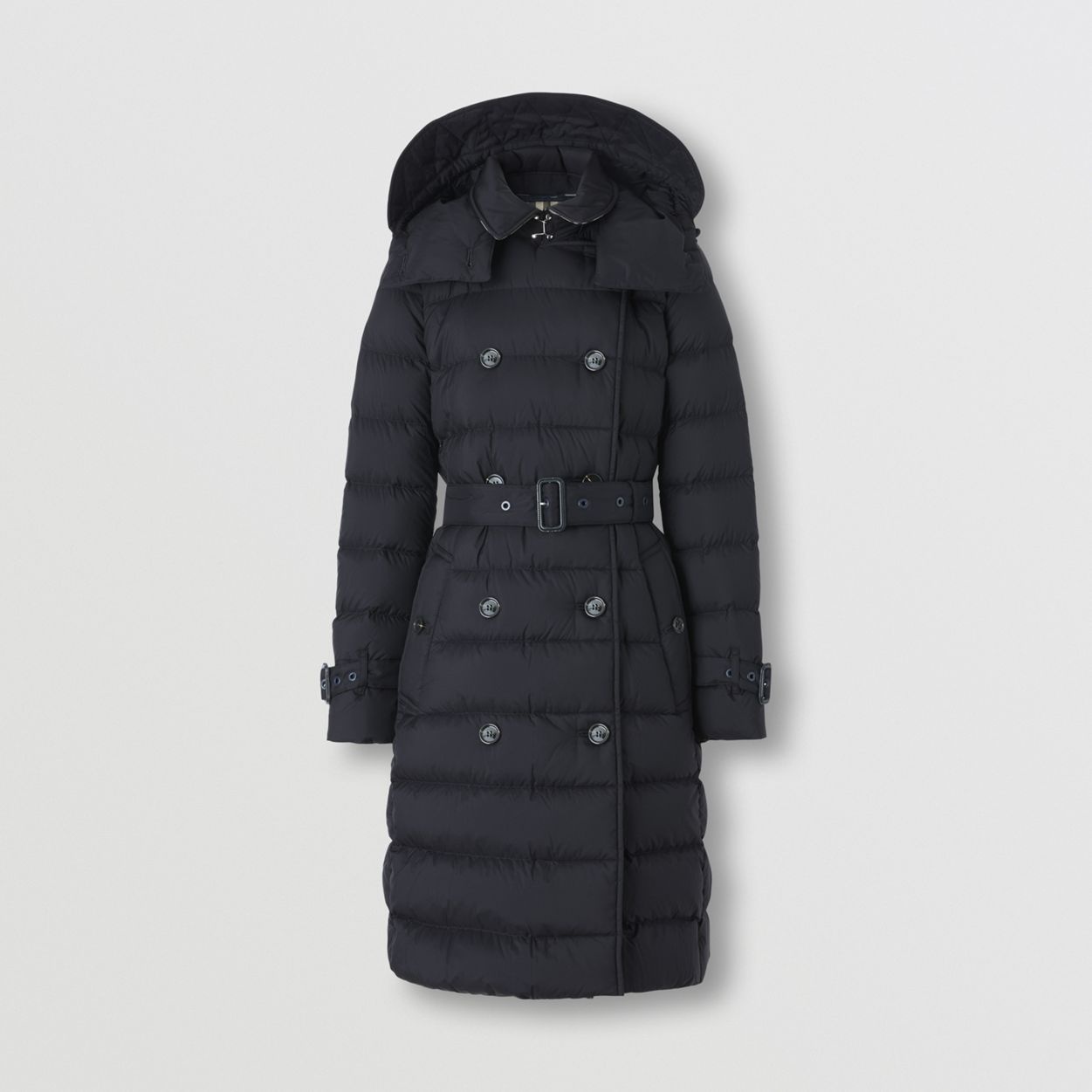 Detachable Hood Down-filled Coat - 4