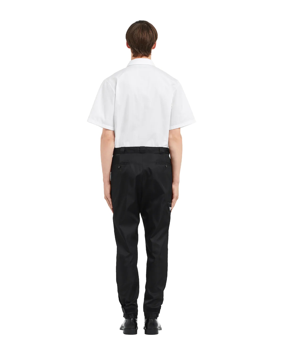 Nylon gabardine trousers - 4