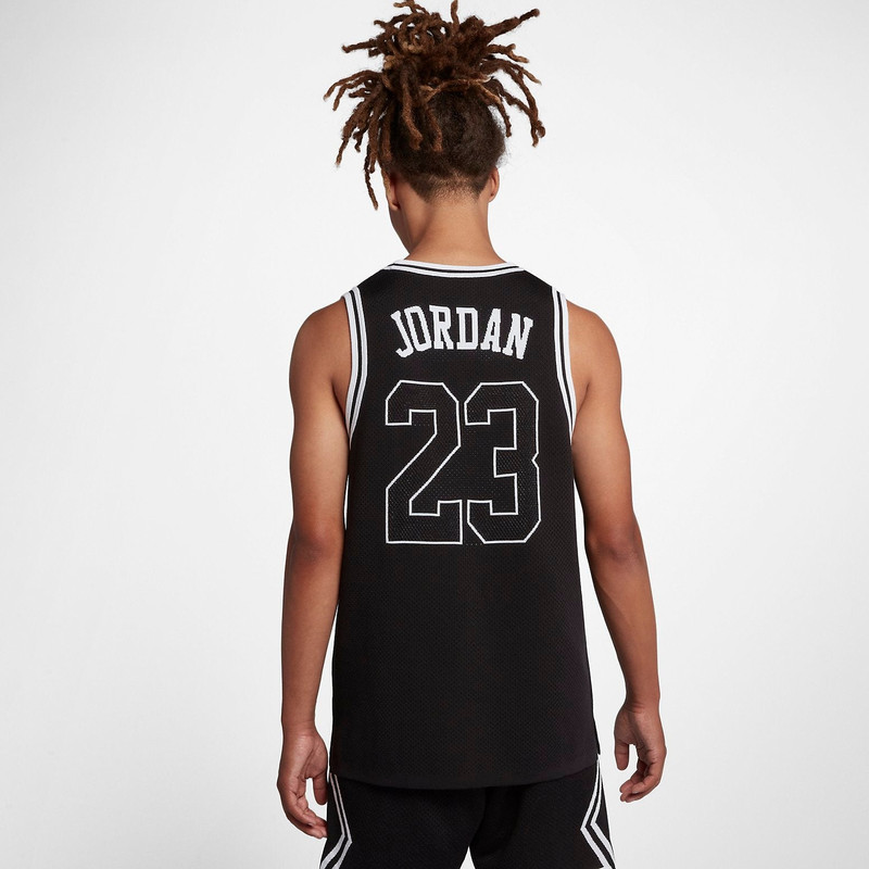 Jordan Air Jordan Flight x Paris SaintGermain Jerseys 23 'Black' BQ4204-010 outlook
