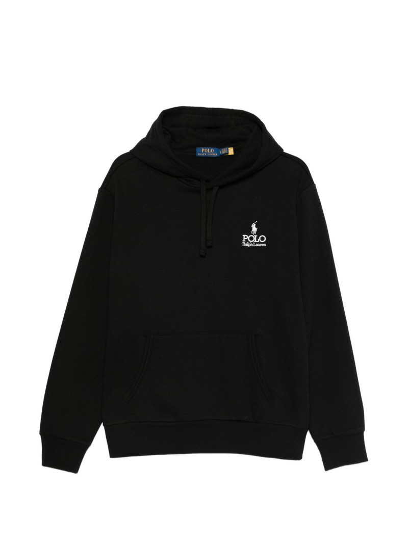 logo-embroidery hoodie 1