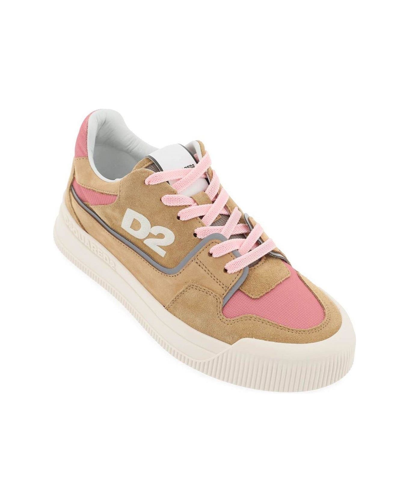 Logo Debossed Low-top Sneakers - 2