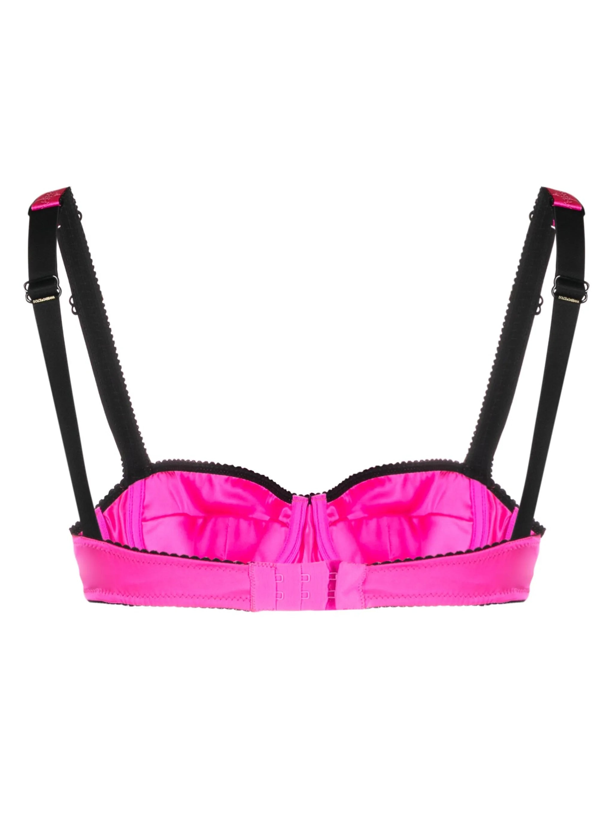satin balconette bra - 2