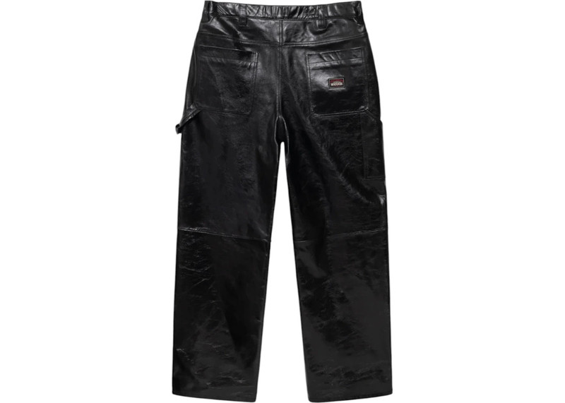 Stüssy Stussy Leather Carpenter Pant Black outlook
