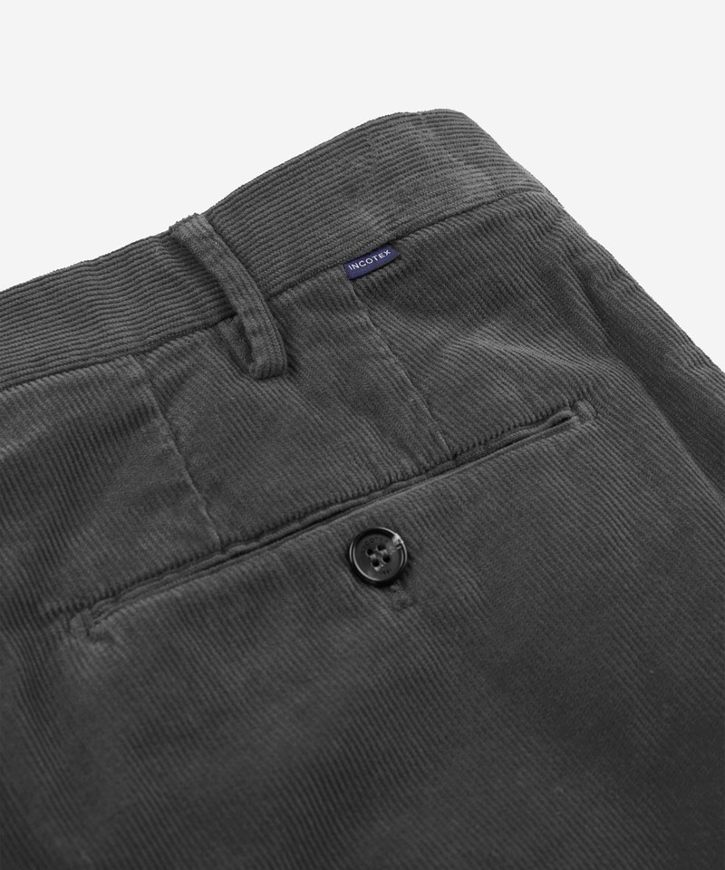Regular fit corduroy trousers 8