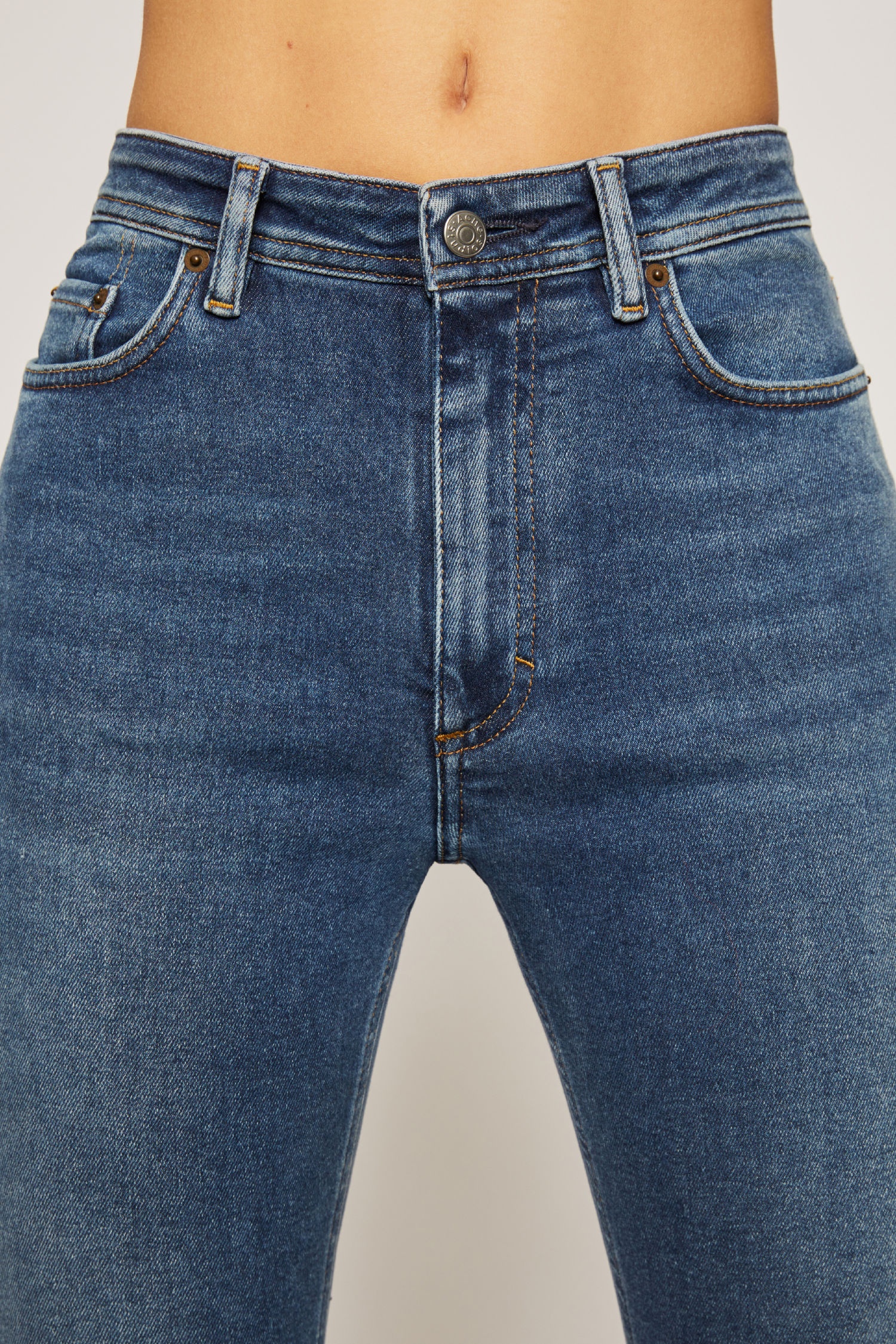 High-rise skinny jeans - 4