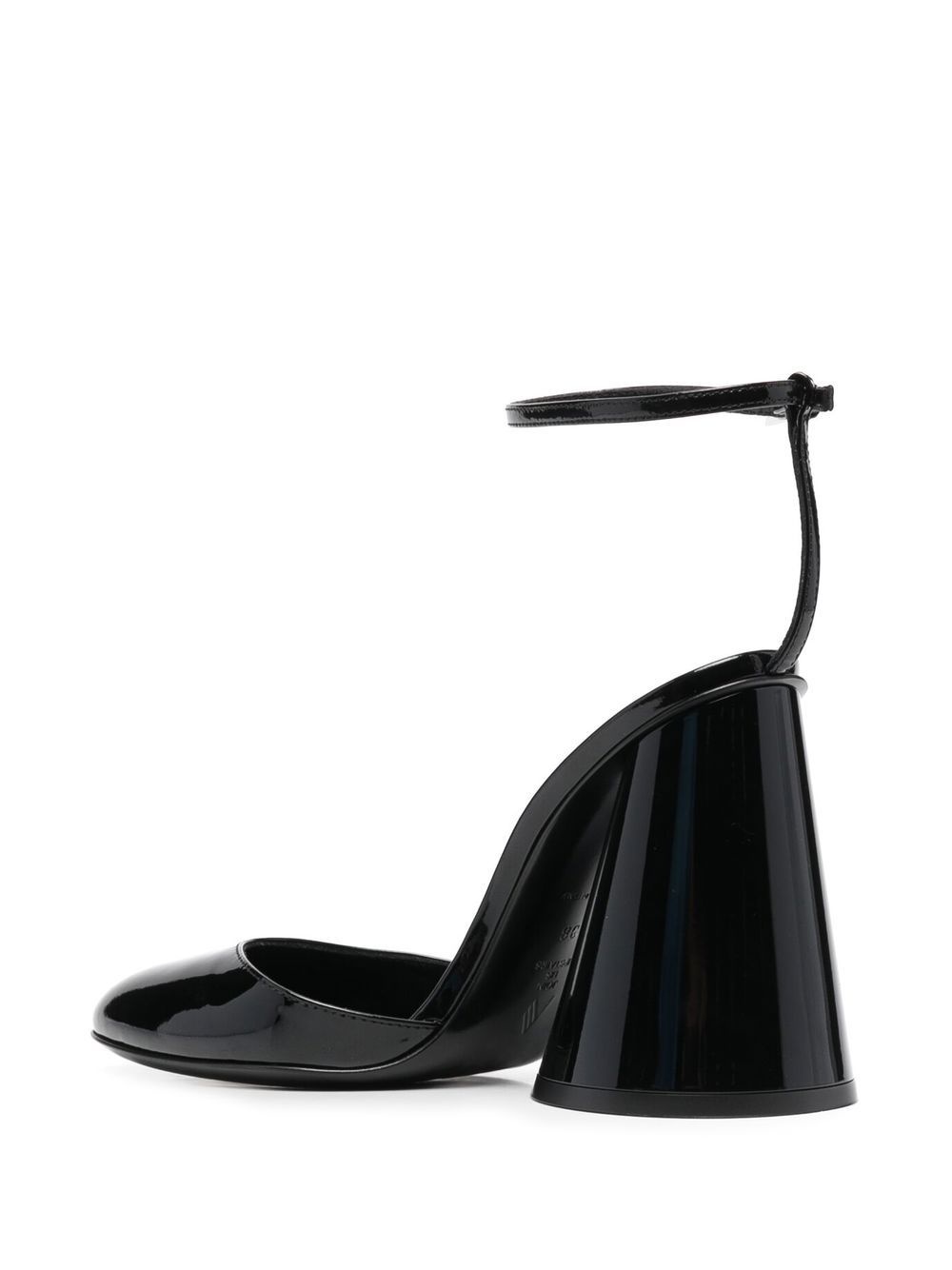 pointed-toe leather pumps - 3